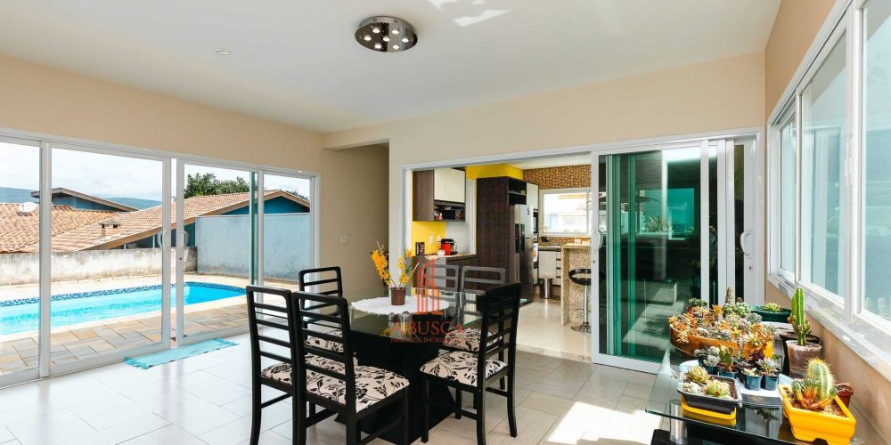 Integracao cozinha e sala de jantar